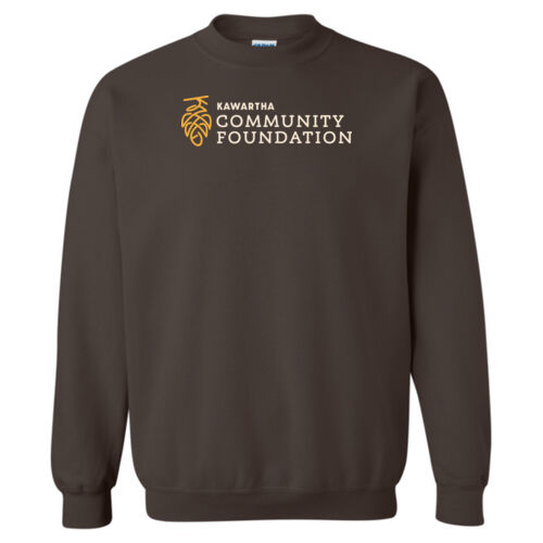 Heavy Blend Crewneck Sweatshirt - Dark Chocolate Thumbnail