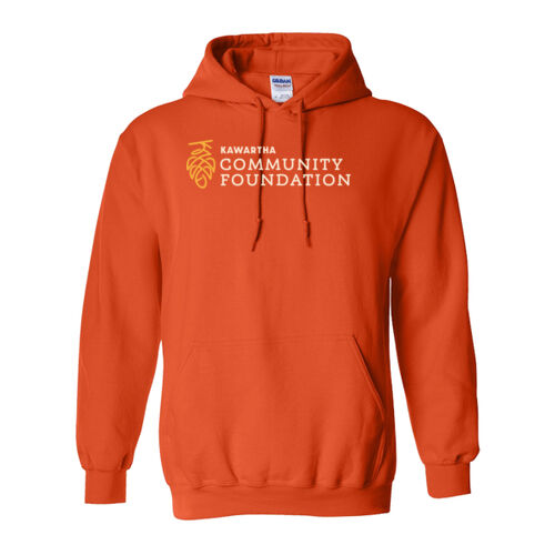 Heavy Blend Hooded Sweatshirt - Orange Thumbnail