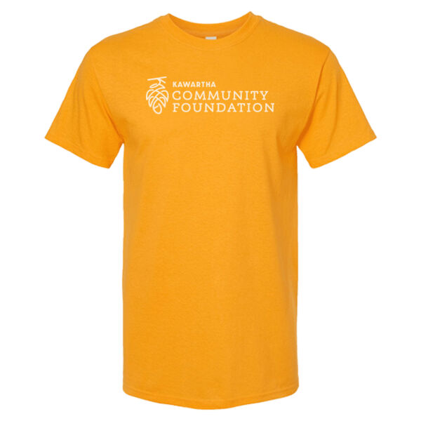 Gold Soft Touch T-Shirt - Gold Thumbnail